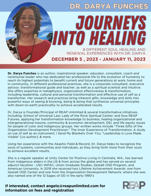 Journeys Into Healing flier 2